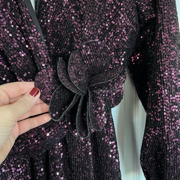 Zara Sequin Romper - Picture 8 of 8